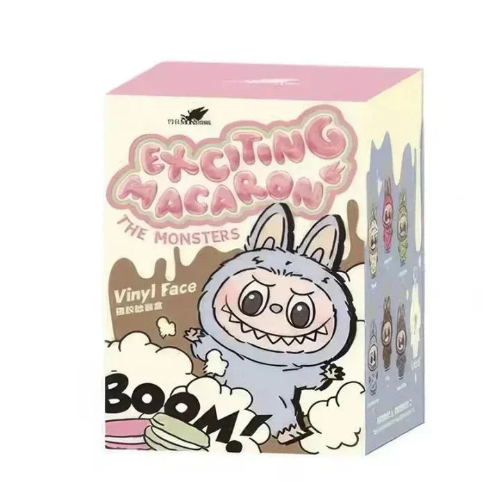 Labubu Macaron Monster Keychain Blind Box (Random Character) - 1 PC