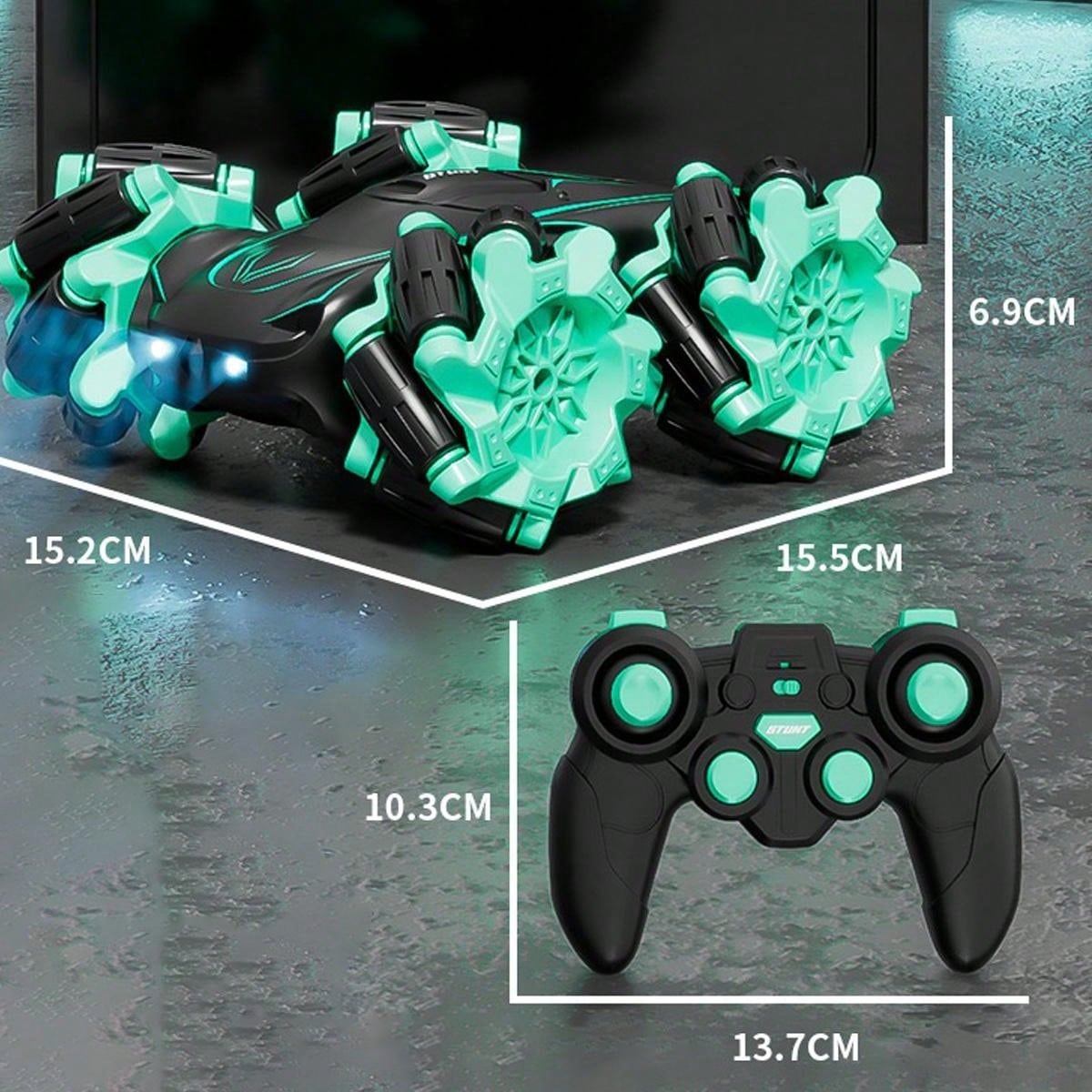 Remote Control Stunt Car | 360ยฐ Rotation Drift Car