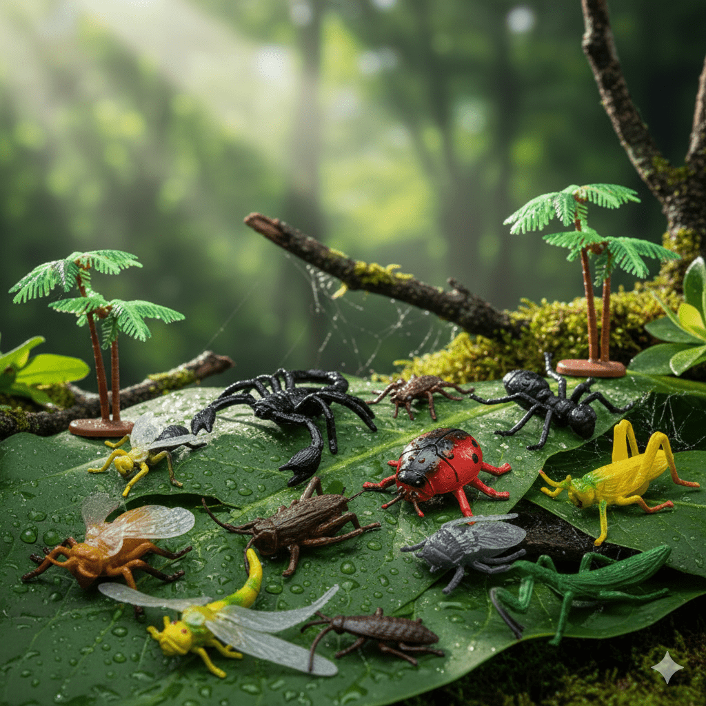 Realistic Animal Figures Set Toy For Kids