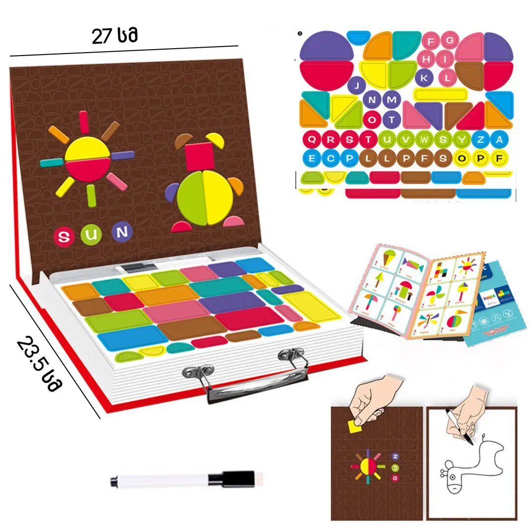 Puzzle Cube Sequence Board for kids