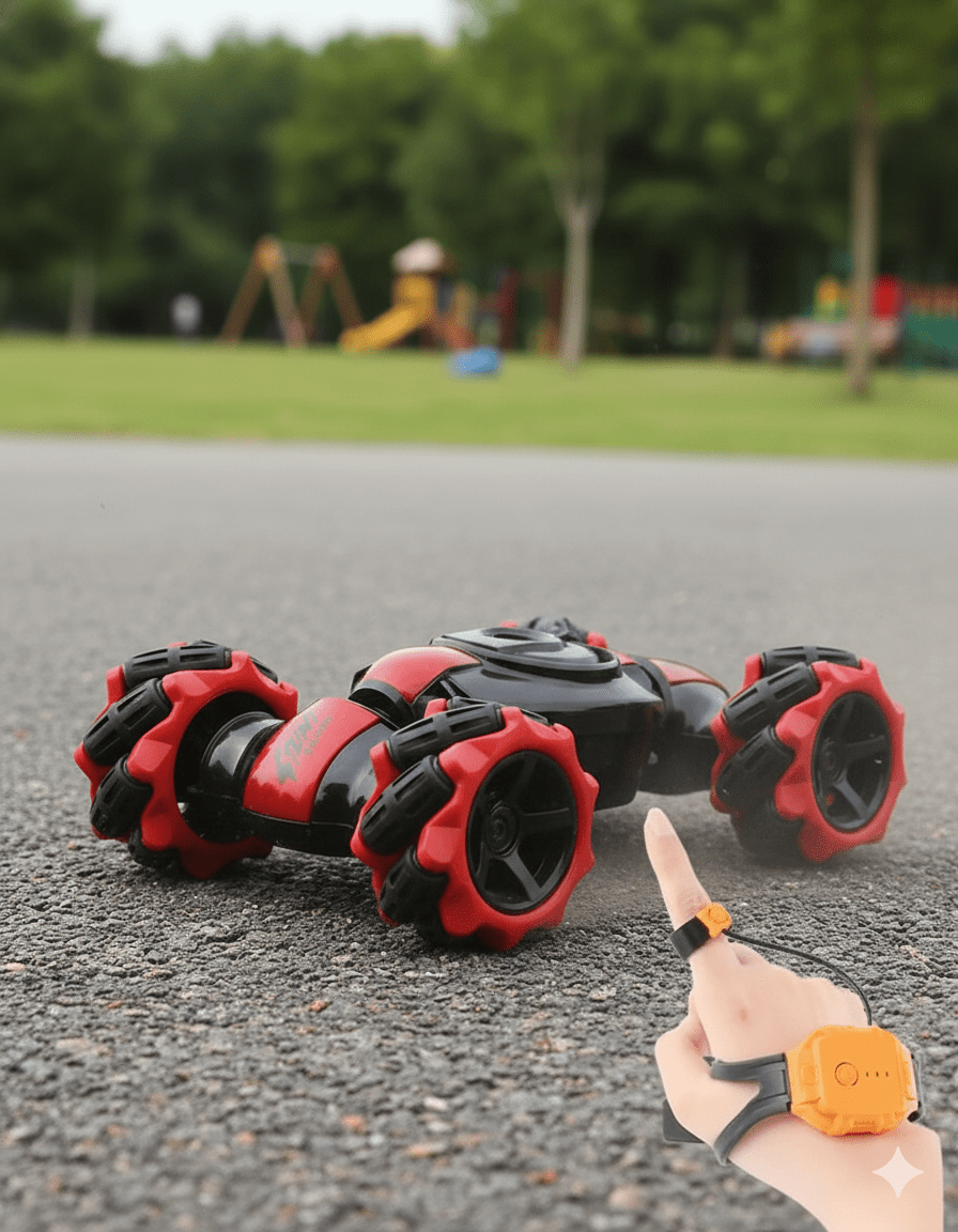 Remote Control Twisting Hand Gesture Sensing RC Stunt Car