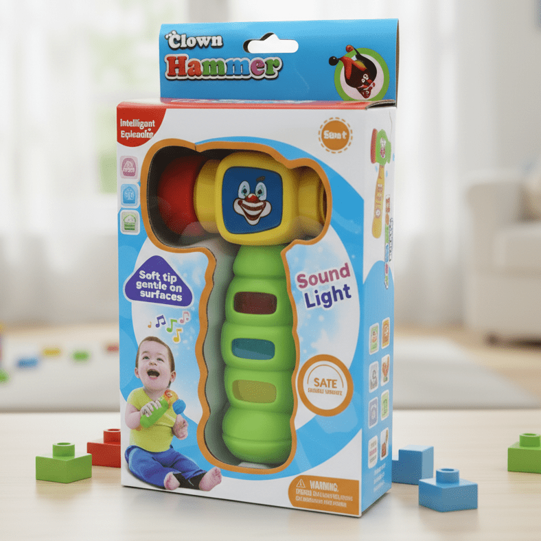 Clown Hammer Light Up Toy Game
