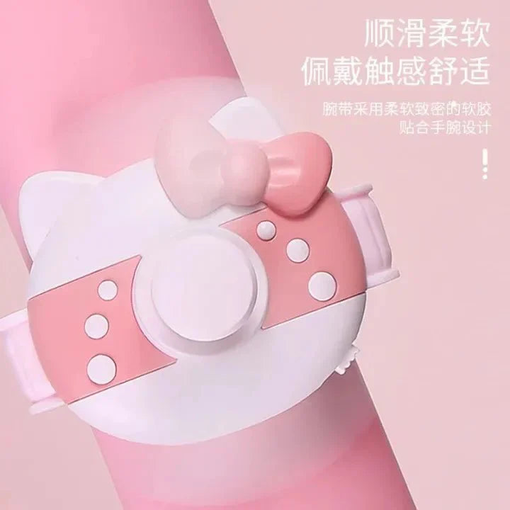 Mini Wrist Outdoor Rechargeable Cute Watch Fan