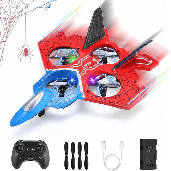 RC Combat Aircraft Drone – Remote Control Flying Jet Toy for Kids