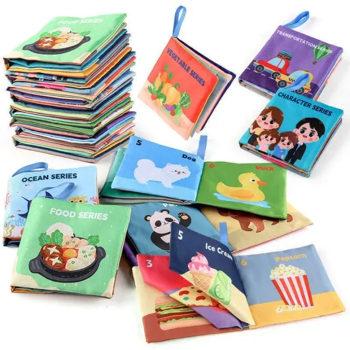 3D Early Education Cloth Book For Kids