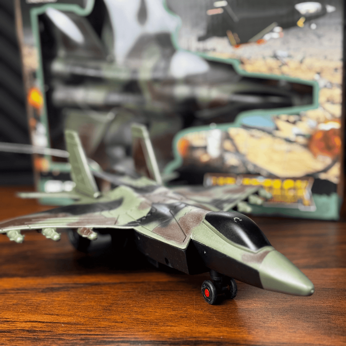 Remote Control Non-Flying Fighter Jet For Kids