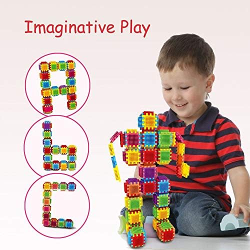 Kids Play Blocks, Creative Building Hedgehog Blocks - 120 Pcs