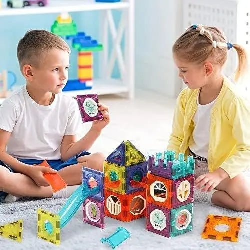 Tiles Magnetic Building Blocks for Kids