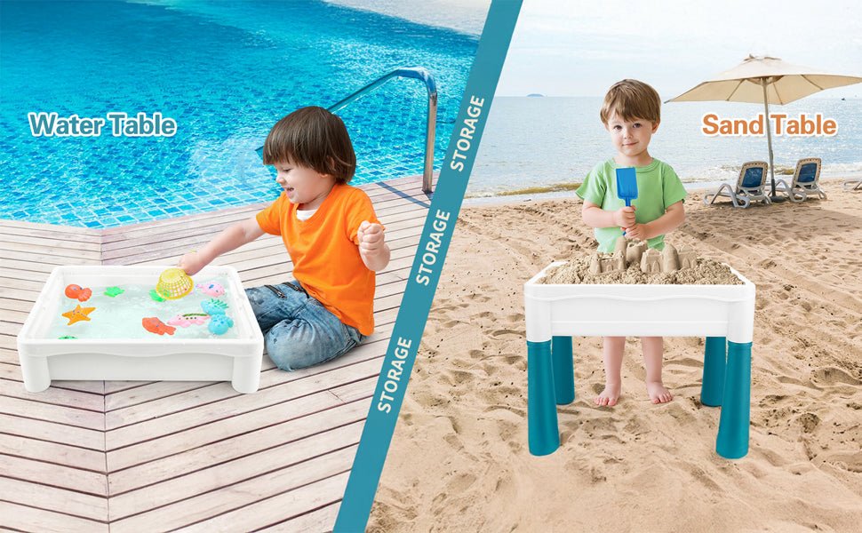 DIY Animal World Table Building Blocks For Kids