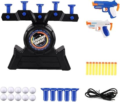 Floating Ball Target Shooting Soft Bullet Gun Toy For 2 Players