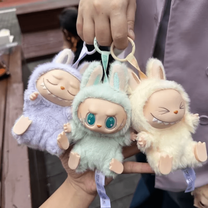 Labubu Have a Seat Monster Plush Keychain Blind Box (Random Character) - 1 PC