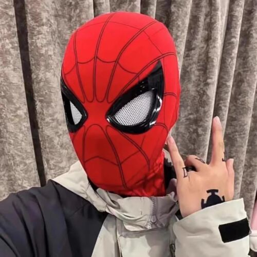 Realistic Spiderman Mask With Moving Eyes