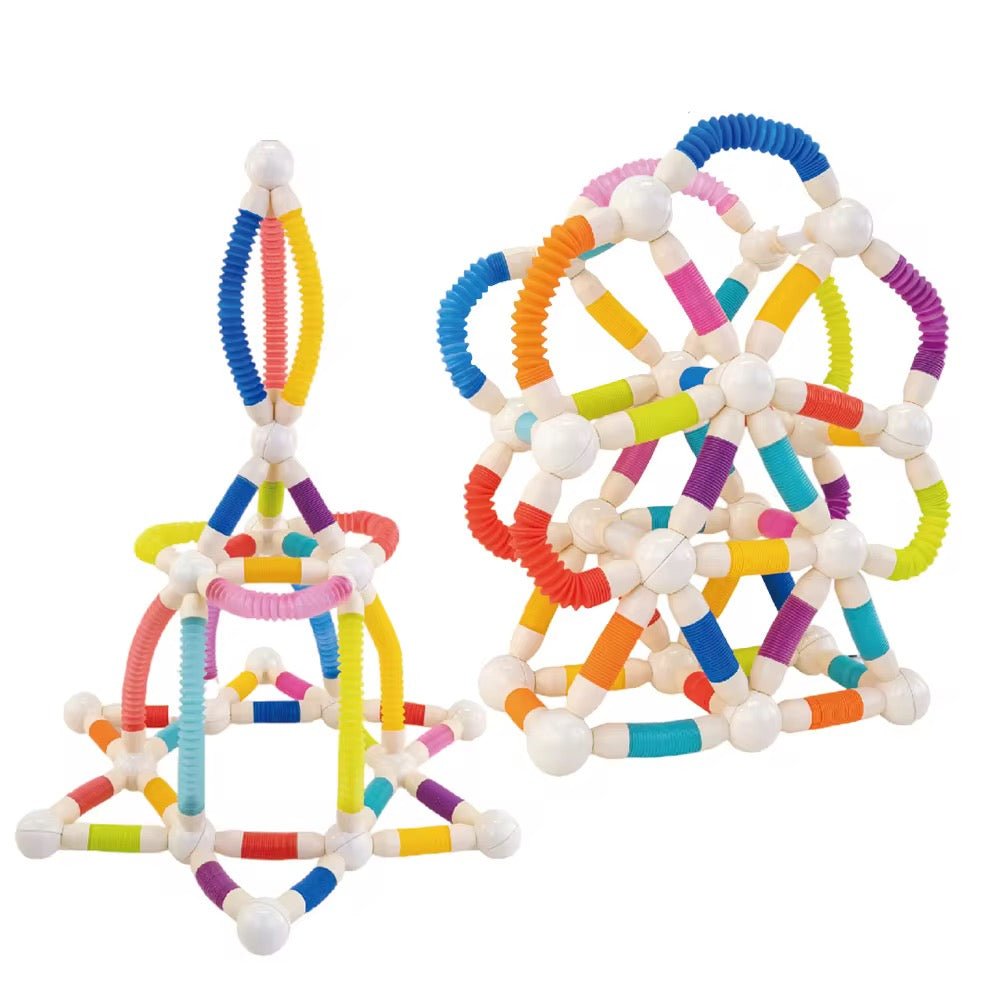 Flexible Magnetic Tube Building Blocks (26pcs)