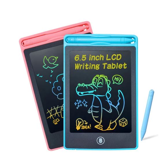 LCD Multicolor Screen Writing Tablet Erasable Writing Board