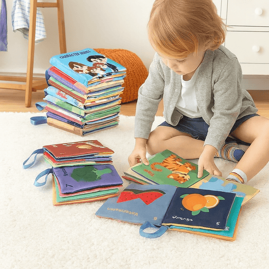 3D Early Education Cloth Book For Kids