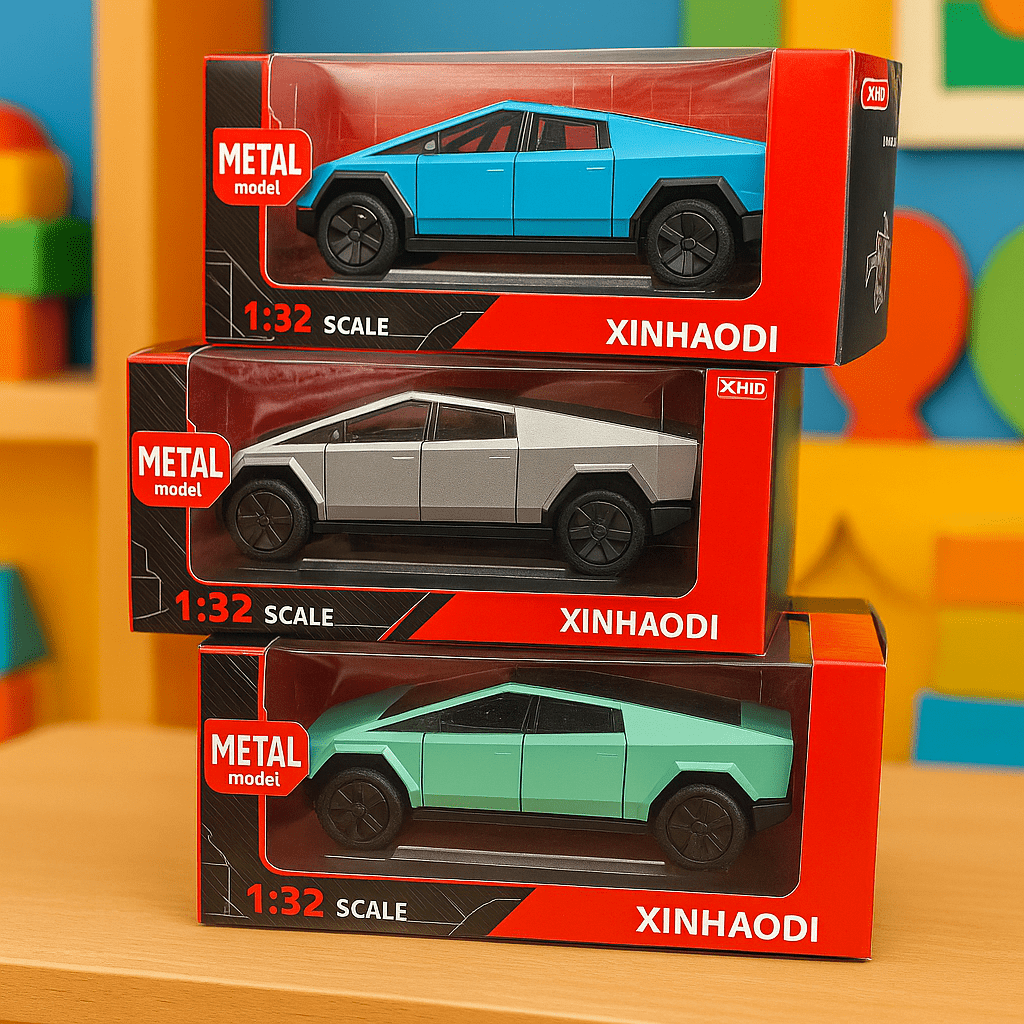 Cybertruck Diecast Car Toy Collection for Kids - 1 PC