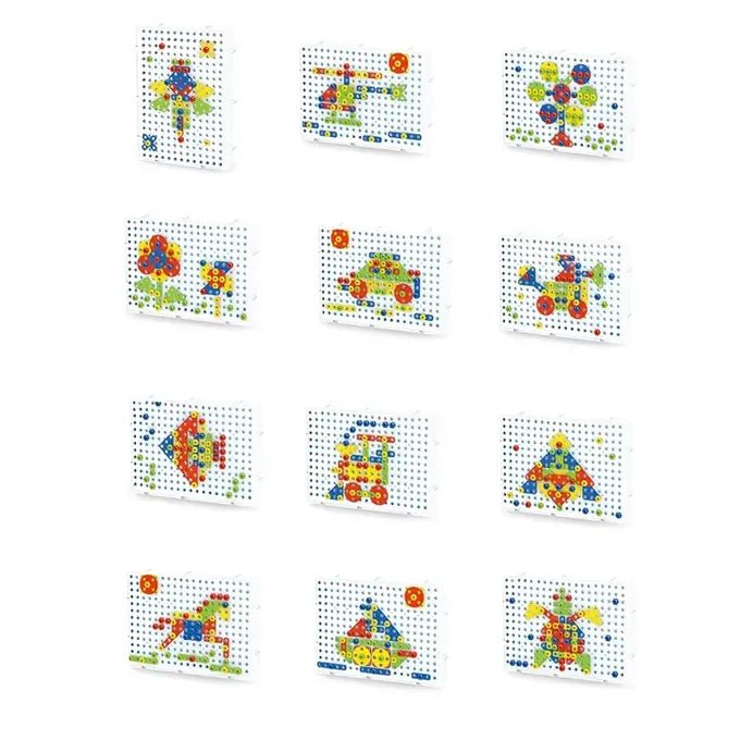 Creative Drilling Toy With Screwdriver Tool Playset (144 pcs)