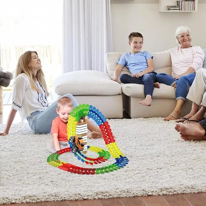 DIY Changeable Track Car Toy