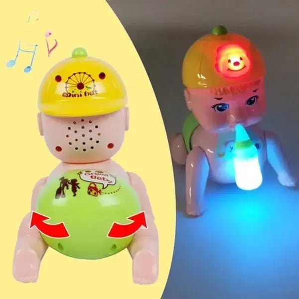 Electric Crawling Baby Toy With Sound & Music