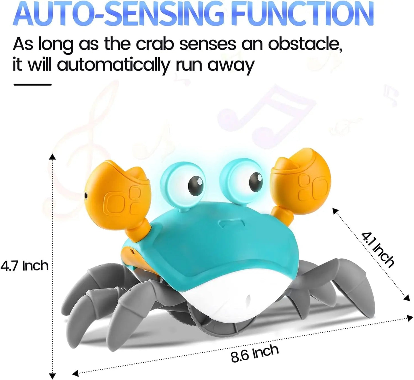 Electric Crawling Crab Toy