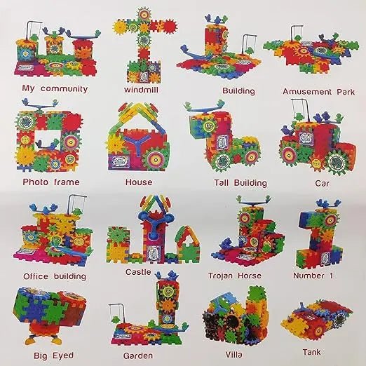Electric Gear Building Block  Toy (53pcs set)