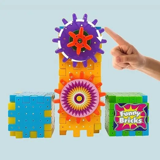 Electric Gear Building Block  Toy (53pcs set)