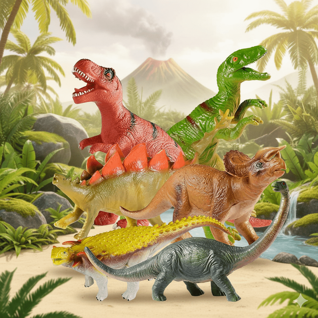 Realistic Animal Figures Set Toy For Kids