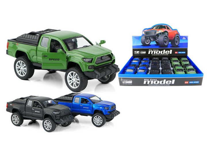 Pull-Back Metal Diecast 4x4 Revo Hilux For Kids