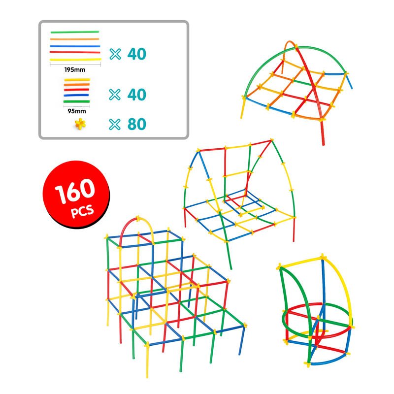 Super Bamboo Sticks, Building Block Sticks For Kids