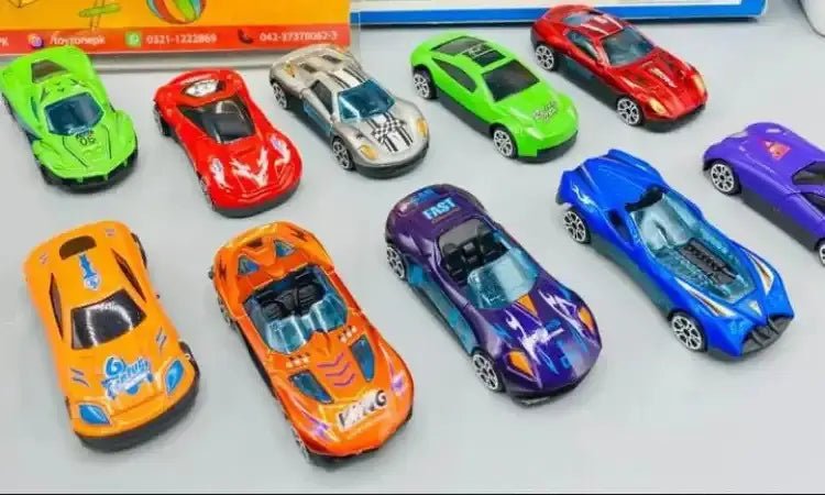 Hotwheels Metal Diecast Car Collection For Kids (Random Cars)
