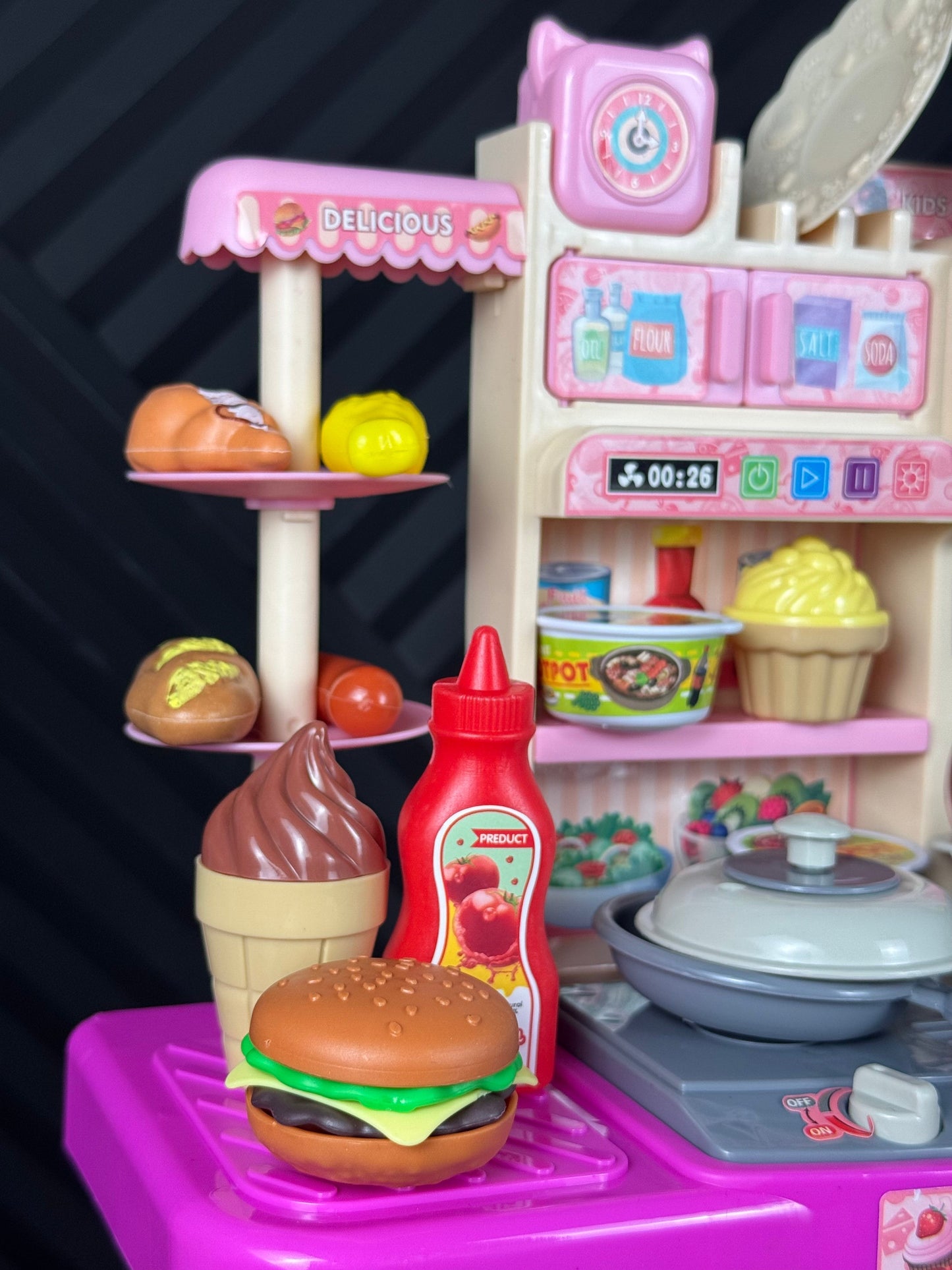 Pretend Play Kitchen Set for Kids (3960)