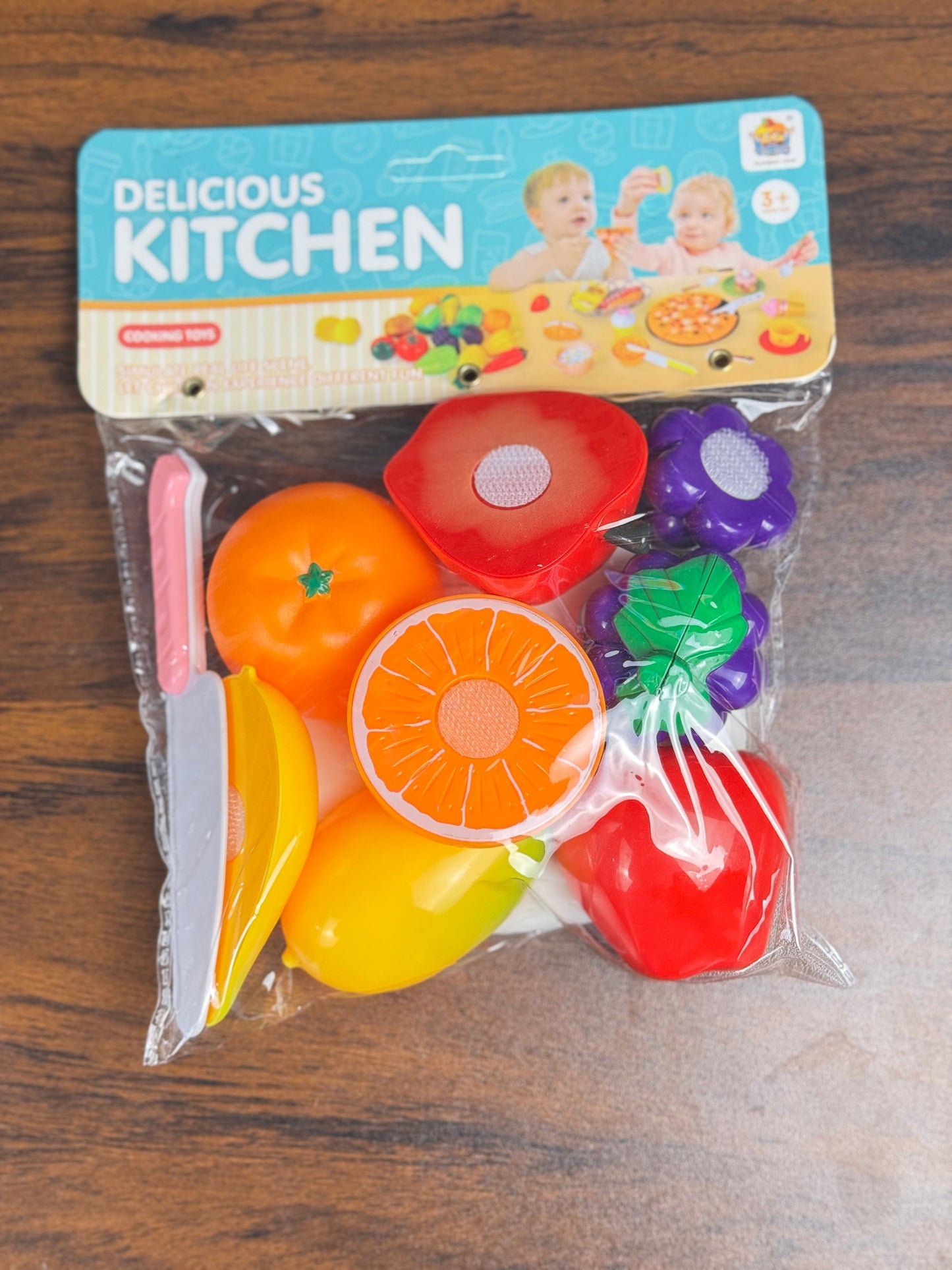 Food Cutting Play Set For Kids (Random Set)