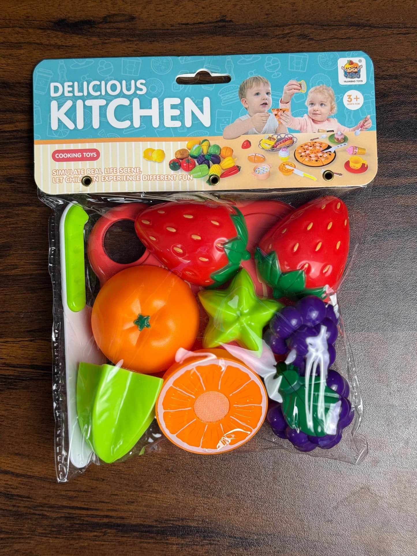 Food Cutting Play Set For Kids (Random Set)