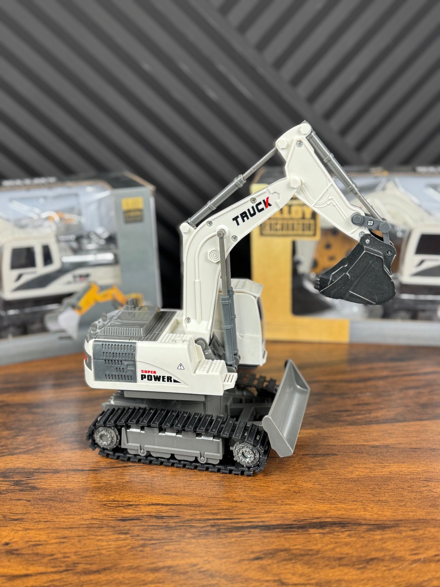Remote Control Excavator Toy For Kids
