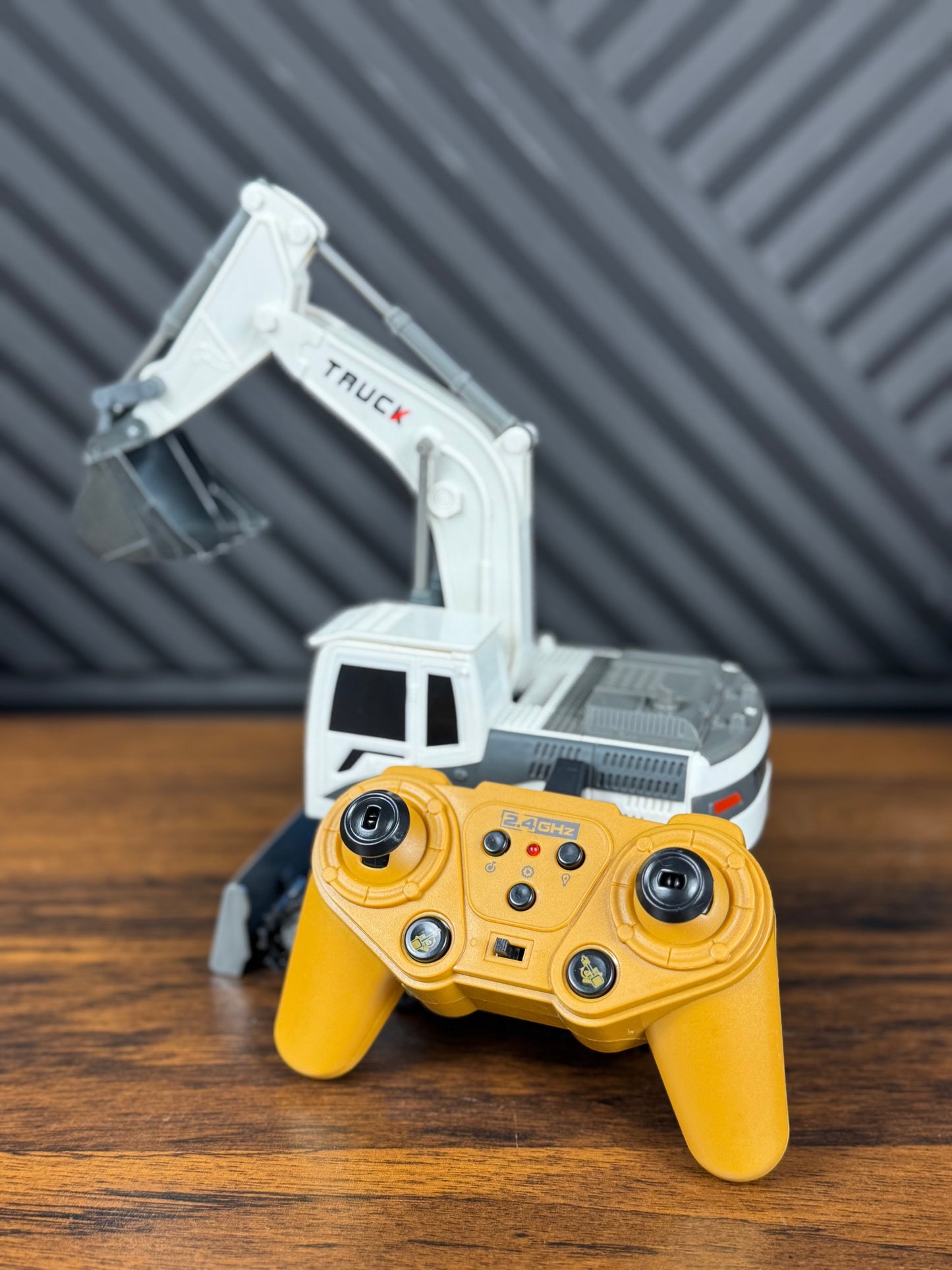 Remote Control Excavator Toy For Kids