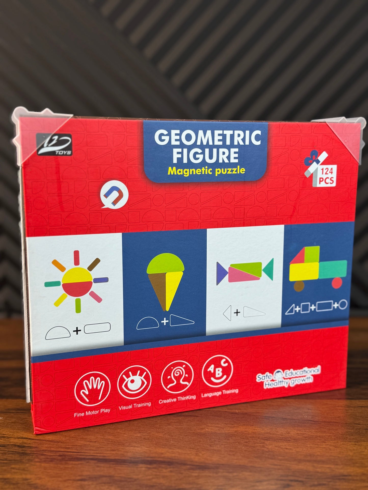 Puzzle Cube Sequence Board for kids