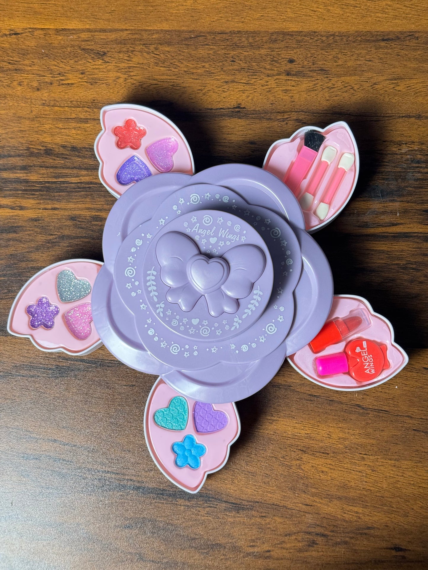 Angel Wings Cosmetics Makeup Toy Set For Kids