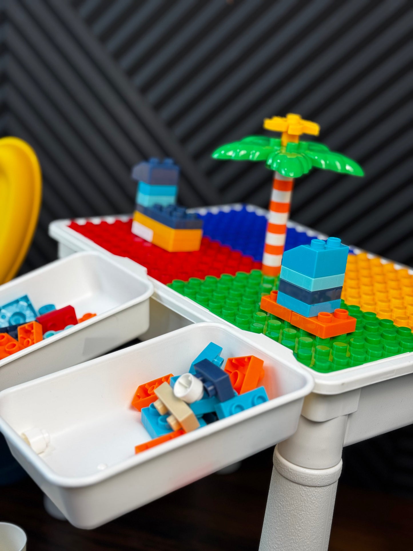 DIY Animal World Table Building Blocks For Kids