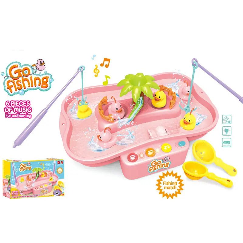 Large Fish Catching Game for Kids with Lights & Melody