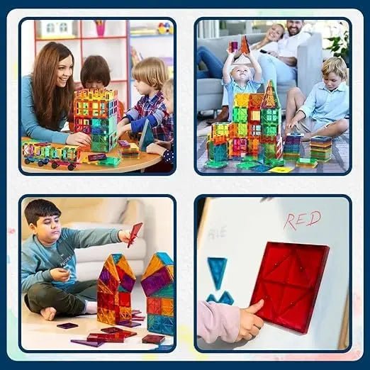 Tiles Magnetic Building Blocks for Kids