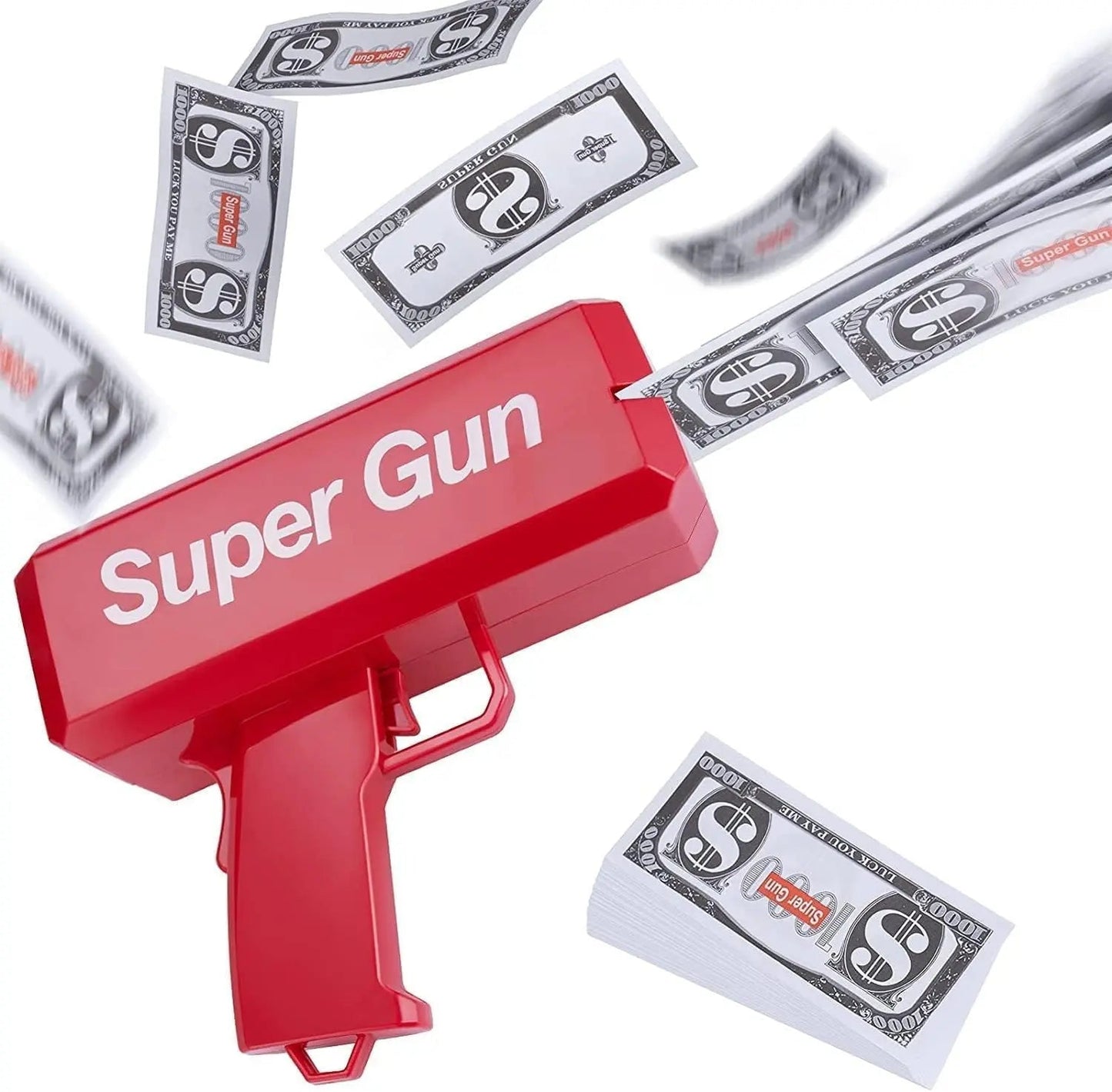 Money Gun Paper Spary Machine Toy