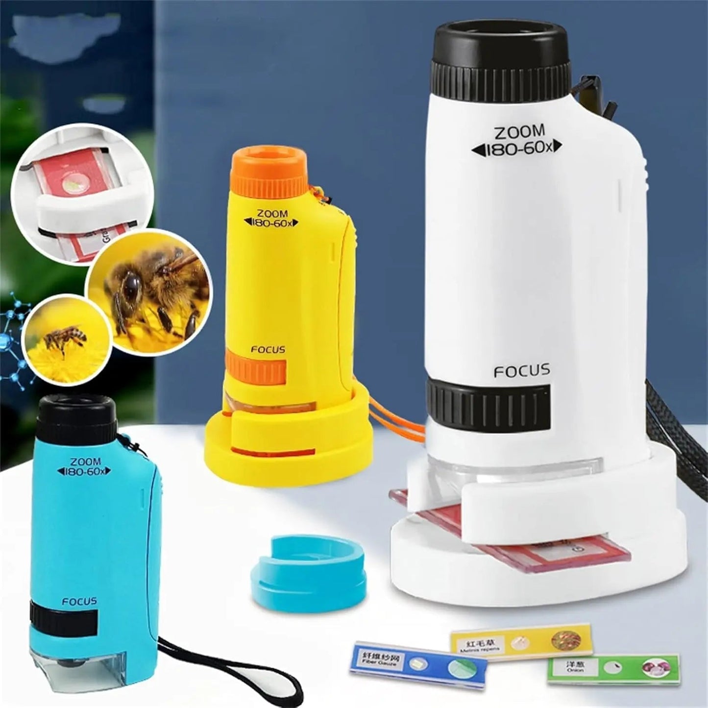 Portable Handheld Microscope For Kids