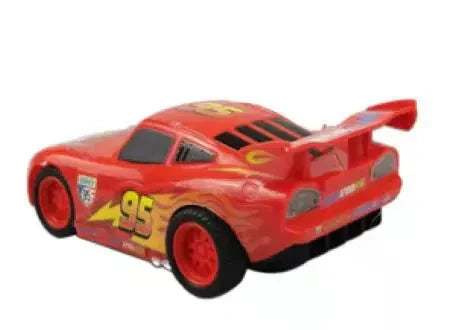 3D MC Queen Remote Control Car Plastic Lightning McQueen Vehicle
