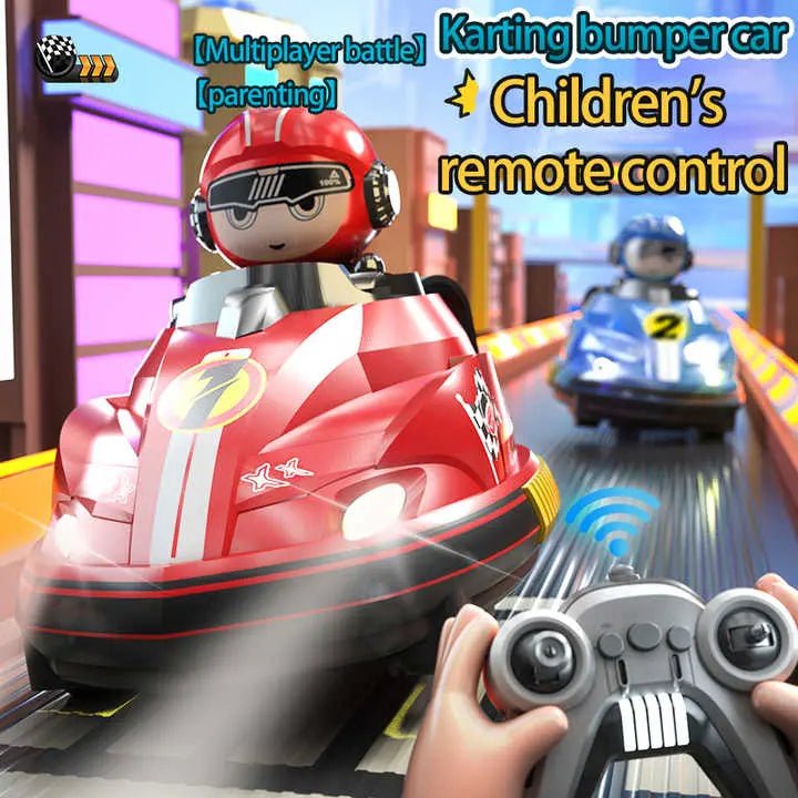 Remote Control Battle Bumper Cars for 2 Players