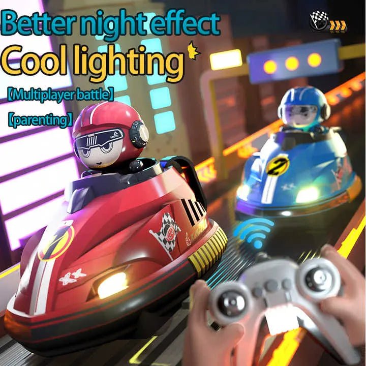 Remote Control Battle Bumper Cars for 2 Players