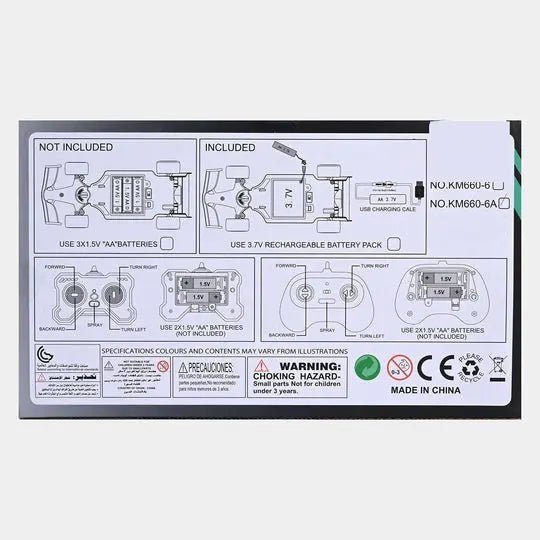 RC Drift Smoke Car For Kids