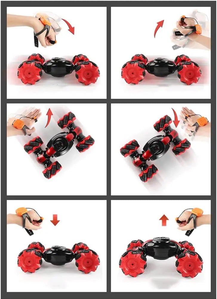 Remote Control Twisting Hand Gesture Sensing RC Stunt Car