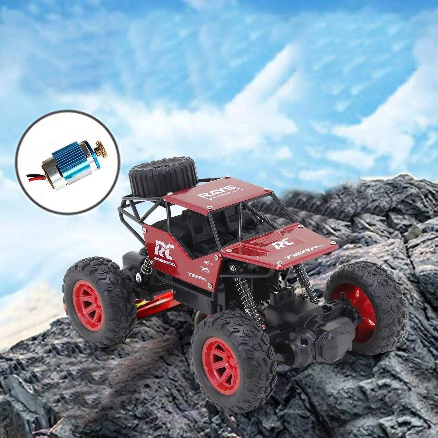 RC Drift Rock Crawler Alloyed Car for Kids
