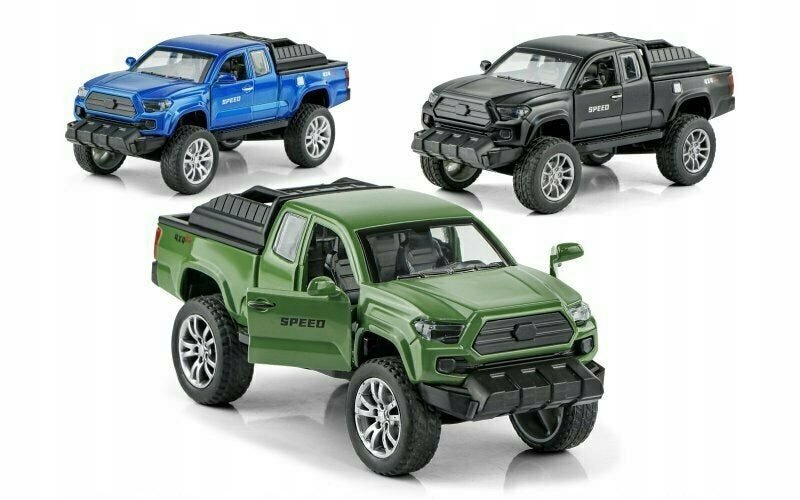 Pull-Back Metal Diecast 4x4 Revo Hilux For Kids
