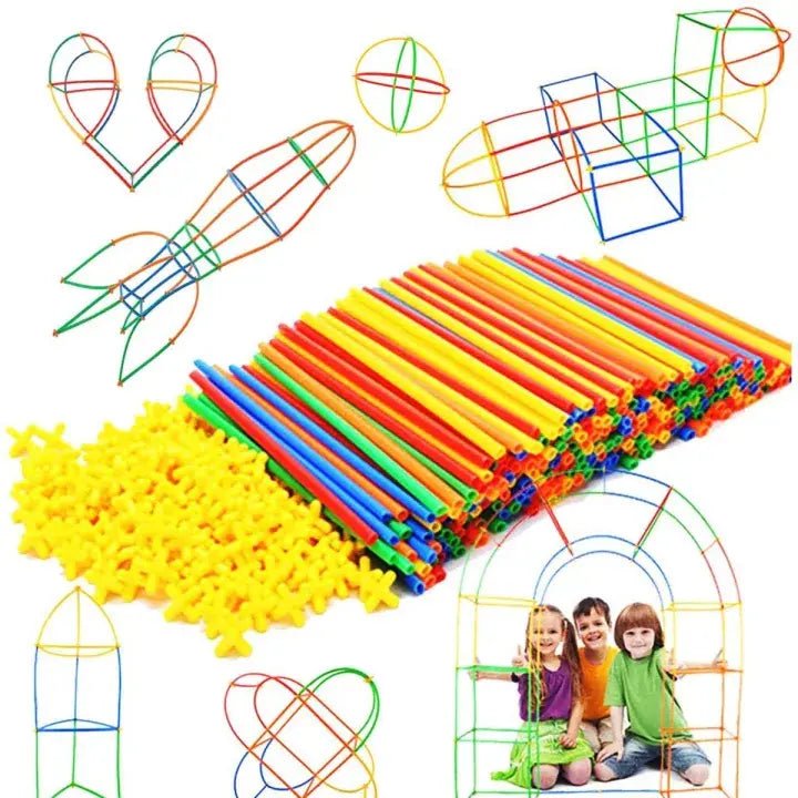Super Bamboo Sticks, Building Block Sticks For Kids